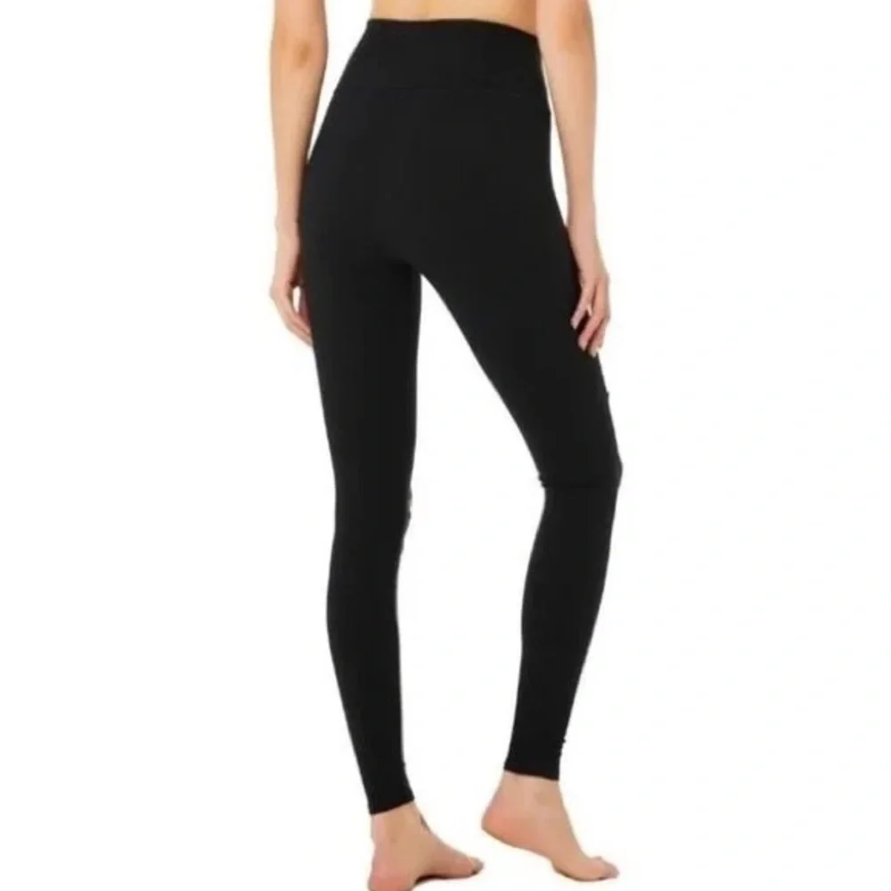 Alo High-Waist Ripped Warrior Leggings